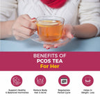 Oraah PCOS PCOD Herbal Tea - Kashmiri Kahwa Flavour | Grocsy