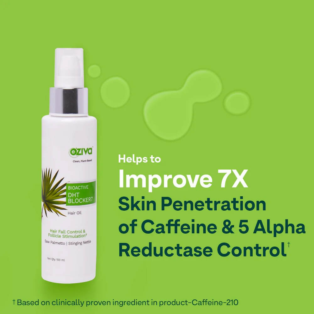 OZiva Bioactive DHT Blocker7 Hair Oil | Grocsy