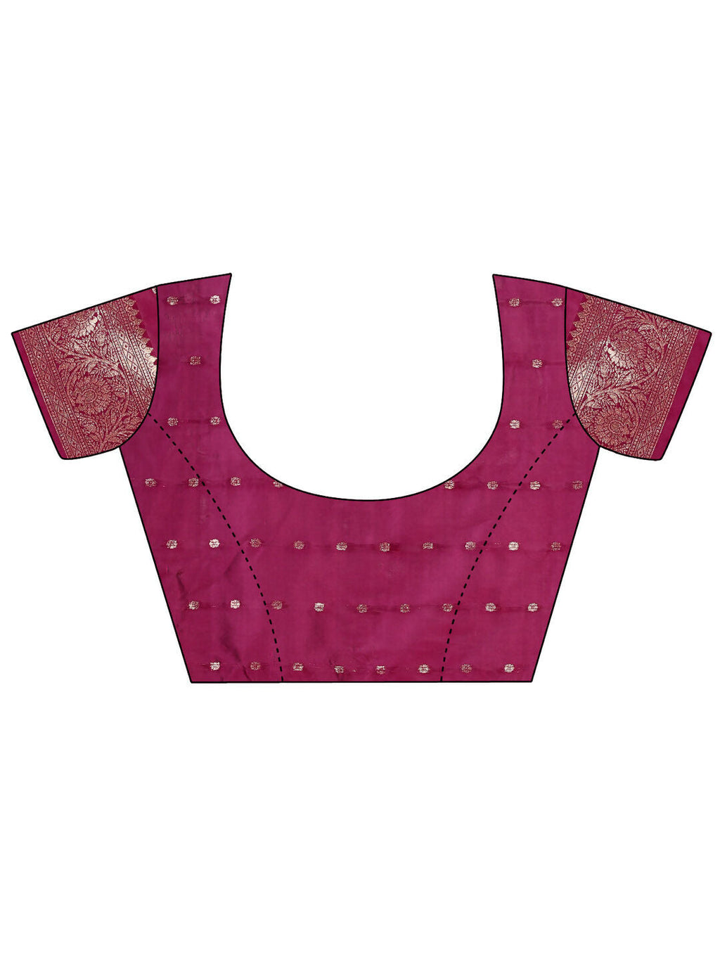 Shree Shyam Fashion Lichi Silk Purple Saree | Grocsy