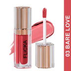 FLiCKA R U Ready Matte Finish liquid Lipstick Shade 03 Bare Love | Grocsy