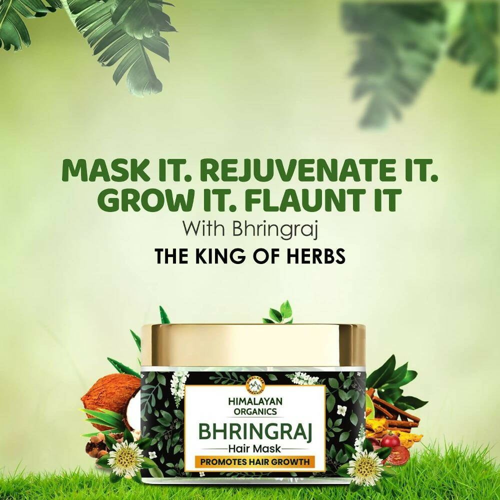 Himalayan Organics Bhringraj Hair Mask | Grocsy