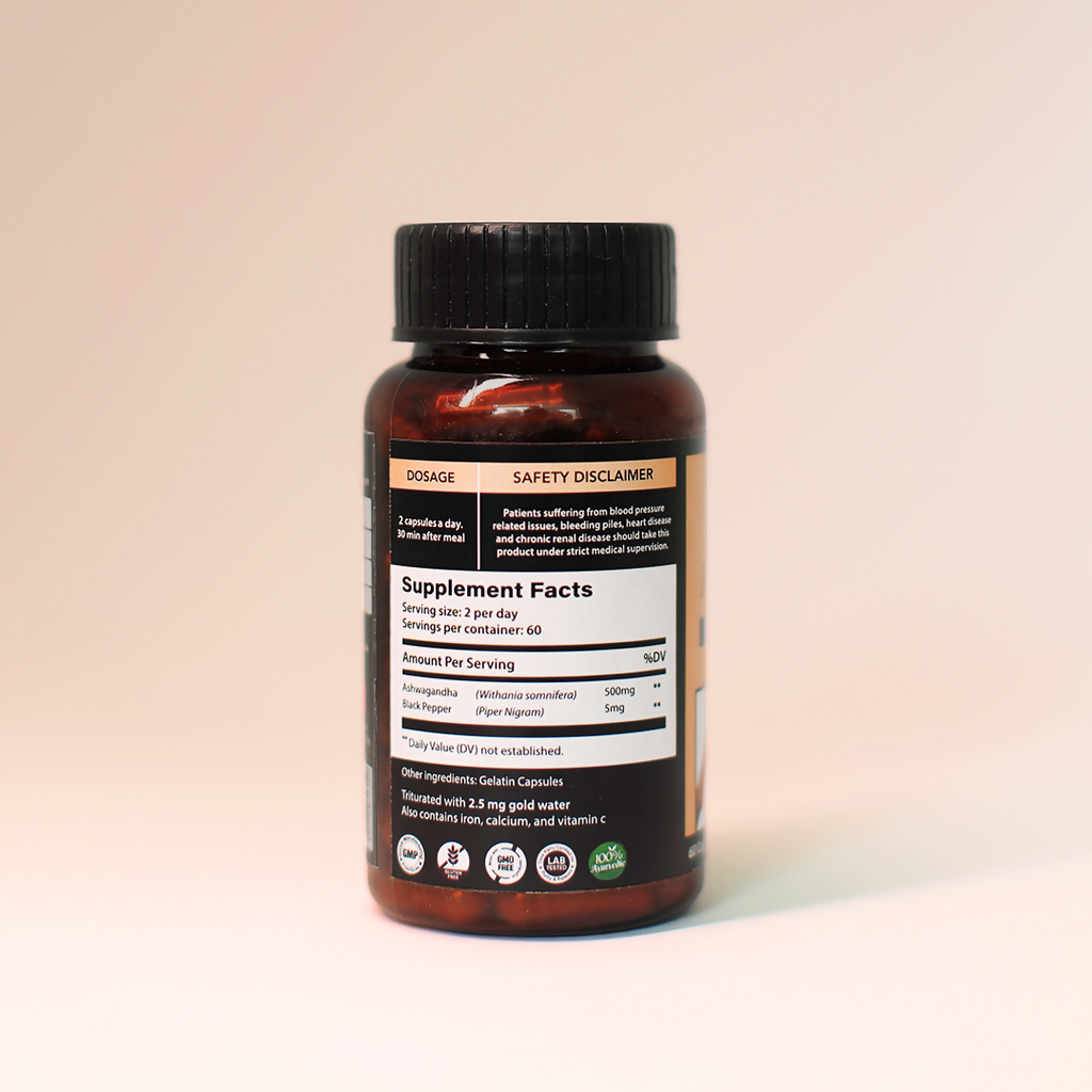 Sukham Organic Ashwagandha Capsule | Grocsy
