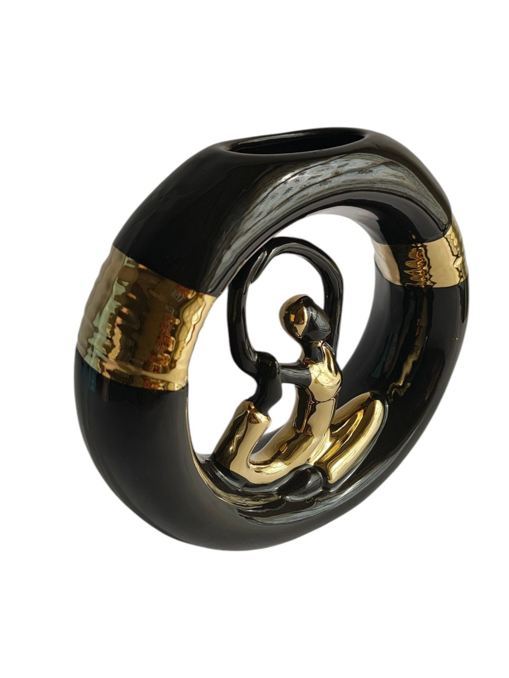 Sun Mun Decors Yoga Lady Vase | Grocsy