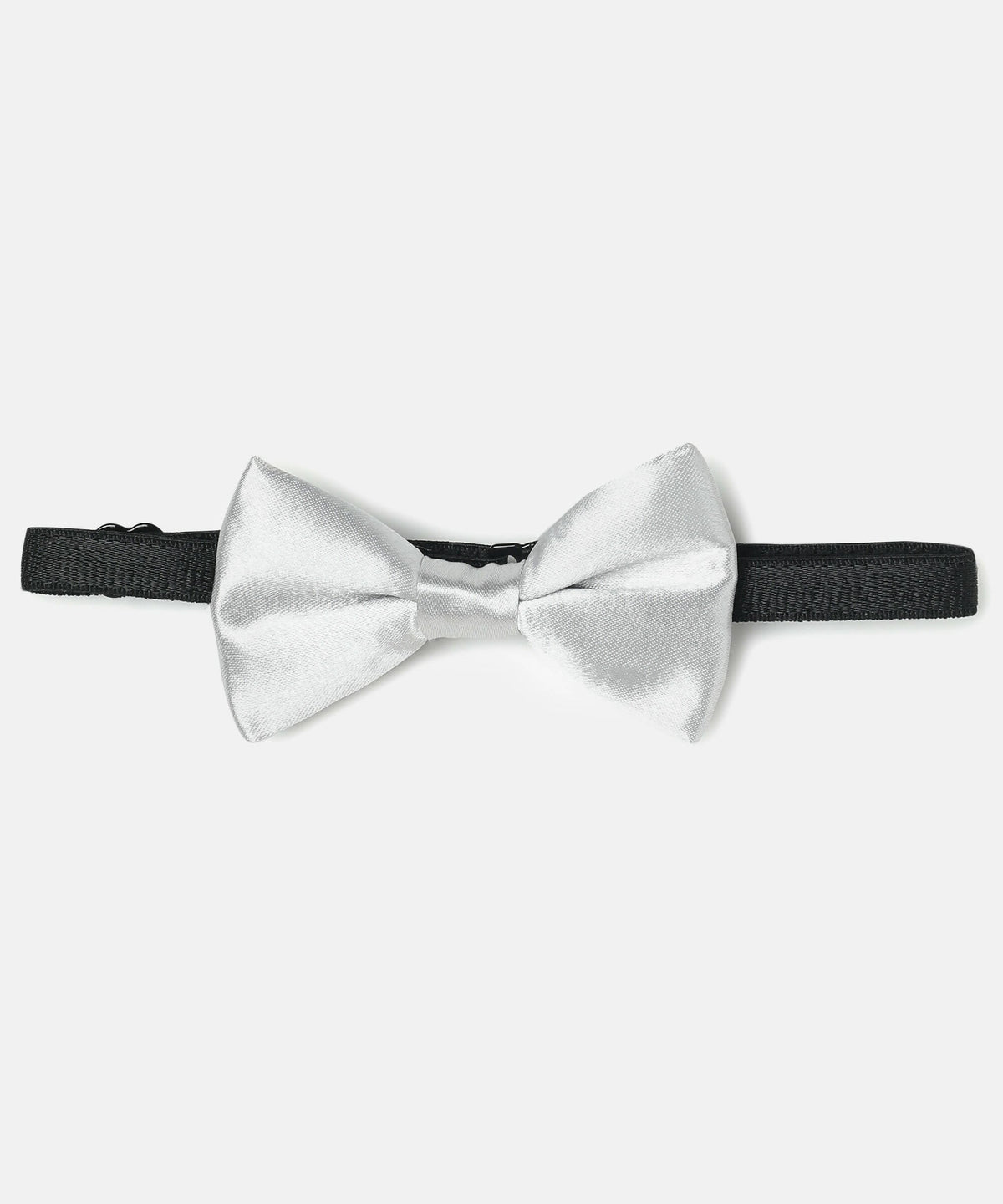 Manet Boys Solid Single Layer Bow - Silver | Grocsy