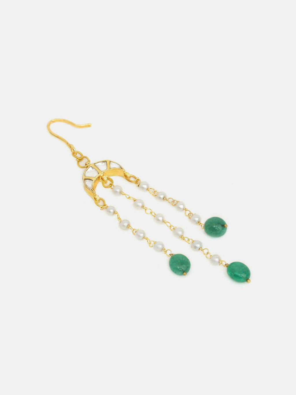 Ruby Raang Chanda Pearl Droppings Hair Pin | Grocsy