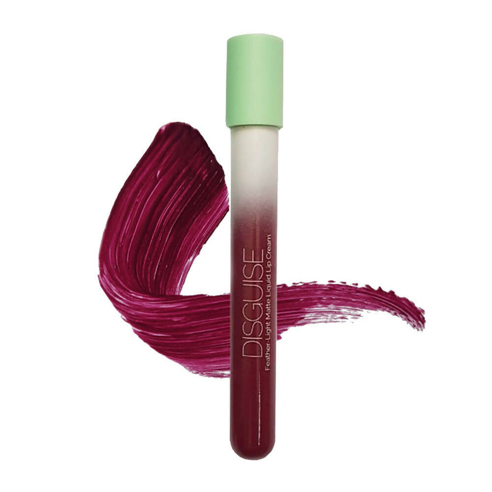 Disguise Feather-Light Matte Liquid Lip Cream - Naughty Magenta 33 | Grocsy