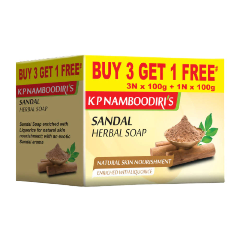 Kp Namboodiri's Sandal Herbal Soap | Grocsy