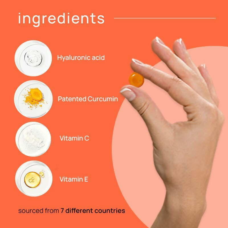 Nyumi Collagen Gummies For Glowing, Hydrated, Youthful Skin - Vitamin C & Hyaluronic Acid | Grocsy
