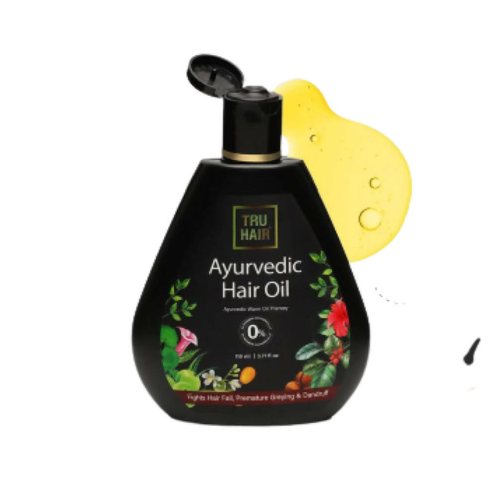 Tru Hair & Skin Hair Oil For Hair Fall Control & Dandruff | Grocsy