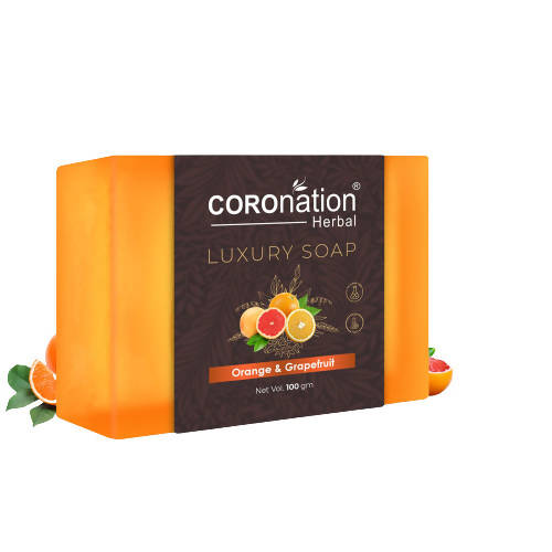 Coronation Herbal Orange & Grapefruit Luxury Soap | Grocsy