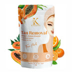 Kimayra Organic Orange + Papaya Face Pack Powder For Tan Removal, Helps In Retain Moisture & Reduce Wrinkles & Fine Lines | Grocsy