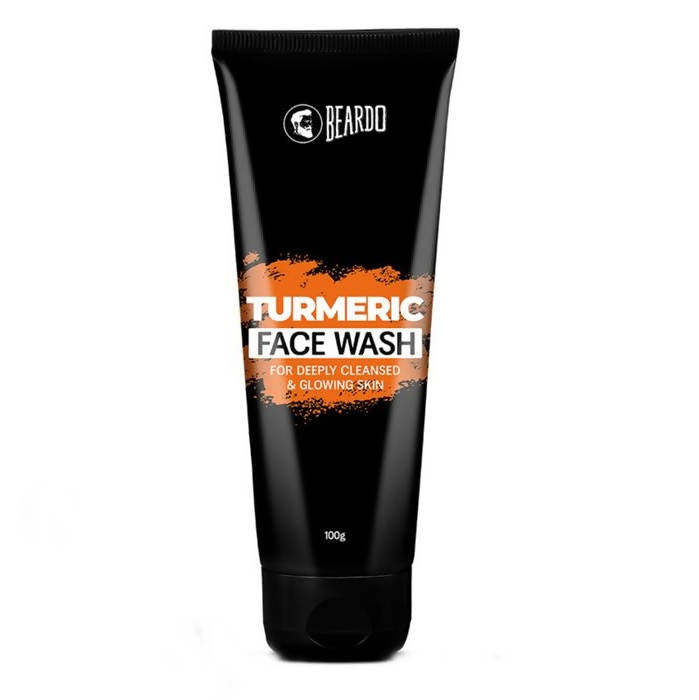 Beardo Turmeric Face Wash For Deeply Cleansed & Glowing Skin | Grocsy