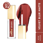 mCaffeine Shades Velvet Blur Matte Liquid Lipstick 12 Hrs Stay & Lightweight - Rosewood | Grocsy