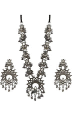 Mominos Fashion Traditional Mirror Design Necklace Set Mangalsutra