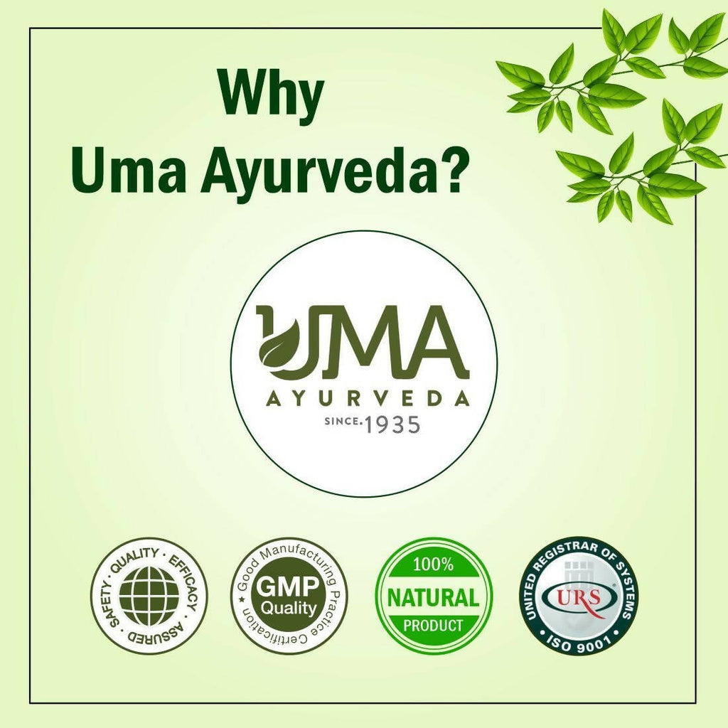 Uma Ayurveda Madhuvinashini Tablets | Grocsy