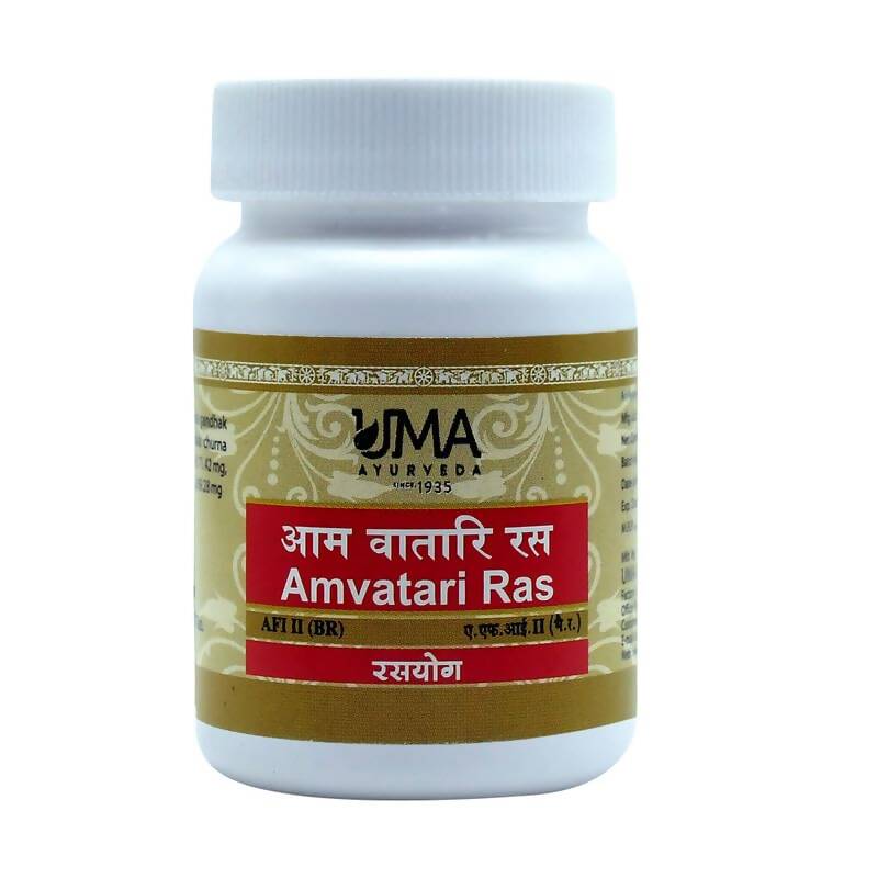 Uma Ayurveda Amvatari Ras Tablets | Grocsy