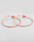 VOJ Set of 2 Dual Tone Bangles with Peacock Designed | Grocsy