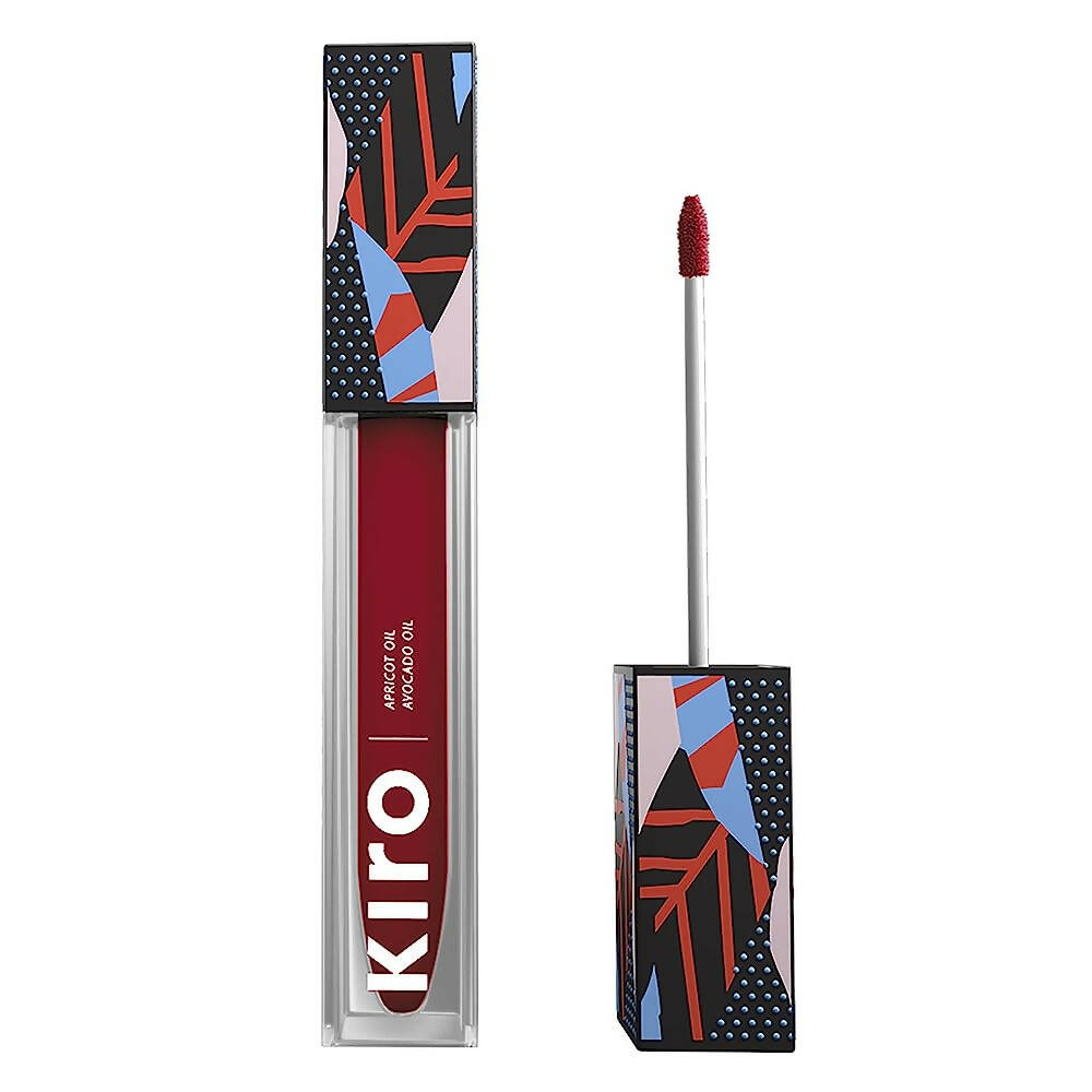 Kiro Airy Matte Liquid Lipstick - Scarlet Poppy (Cherry Red) | Grocsy