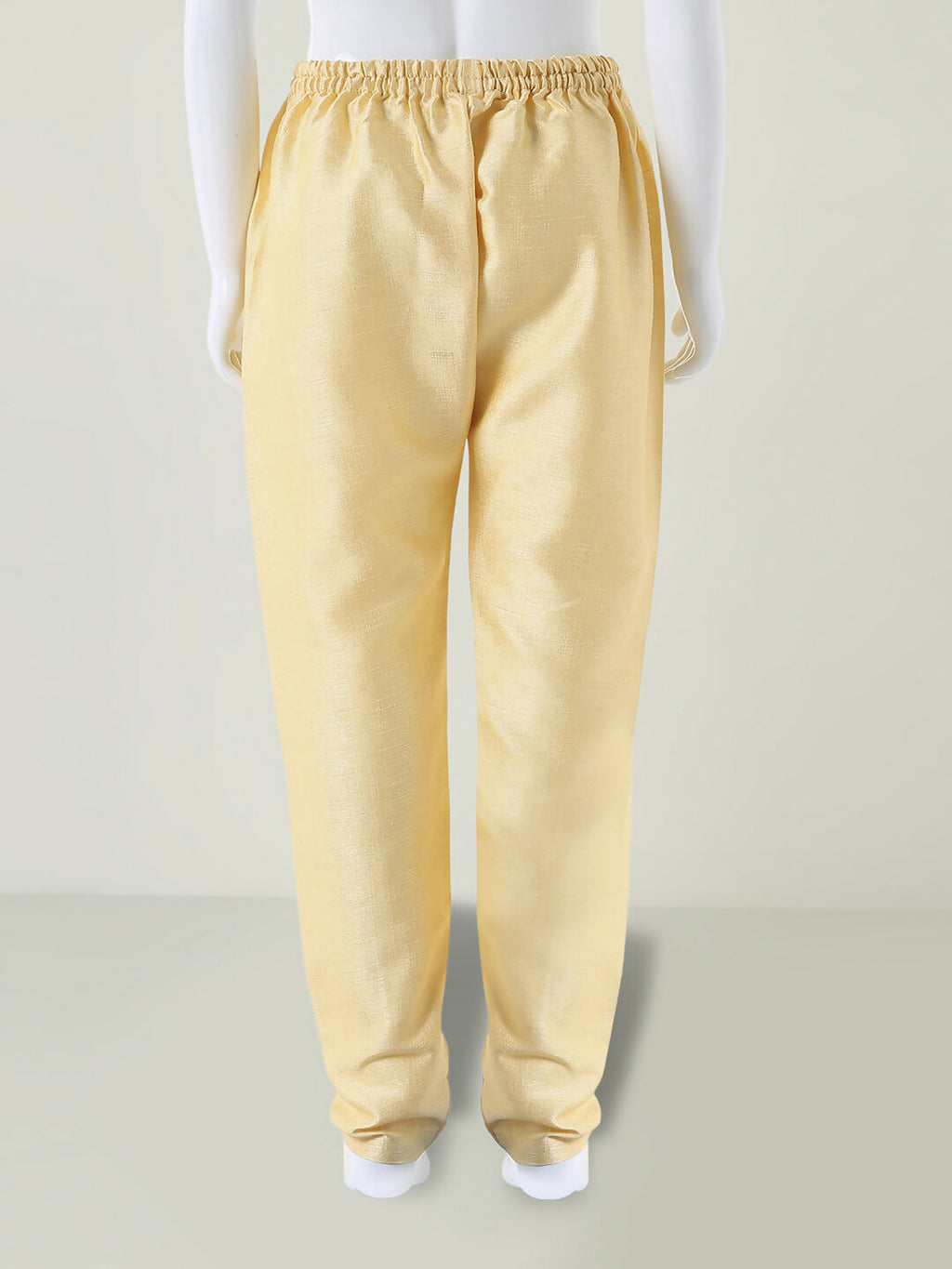Joban Fashion Kids Island Elegant Box Sequence work Nehru Jacket Full Sleeves Kurta, Pyjama Set - Golden | Grocsy