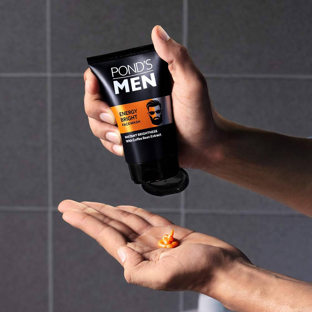 Ponds Men's Energy Bright Face Wash | Grocsy
