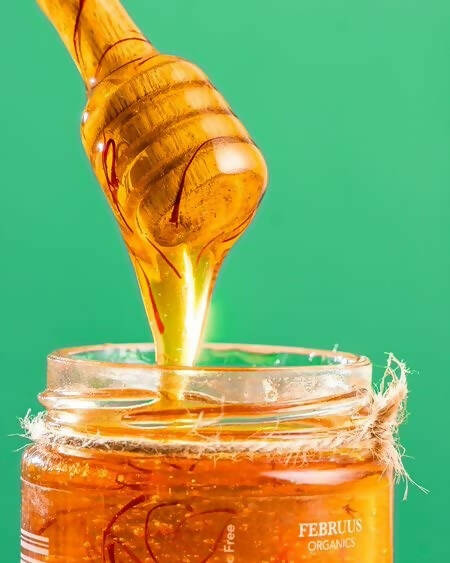 Februus Organics Pure Natural Saffron Honey | Grocsy