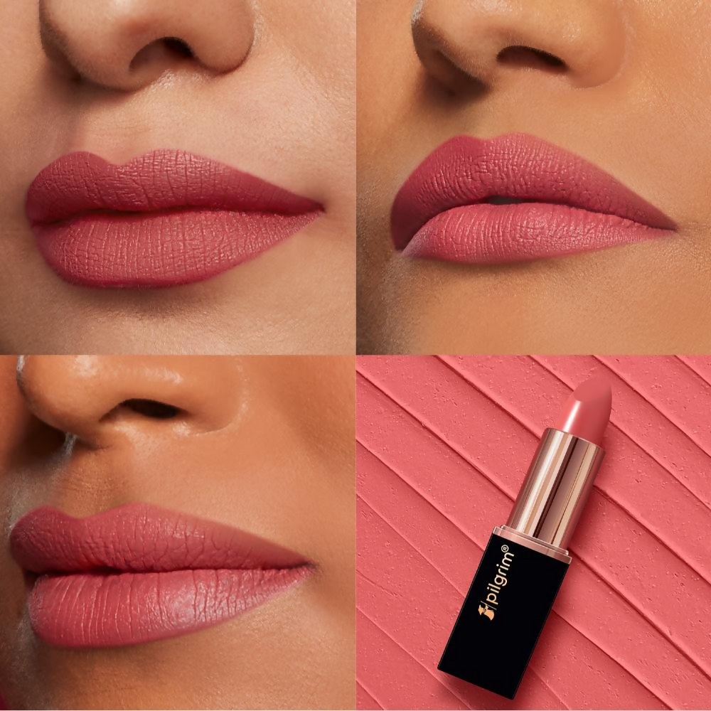 Pilgrim Matte Me Up! Bullet Lipstick - 14 Pink Romance | Grocsy