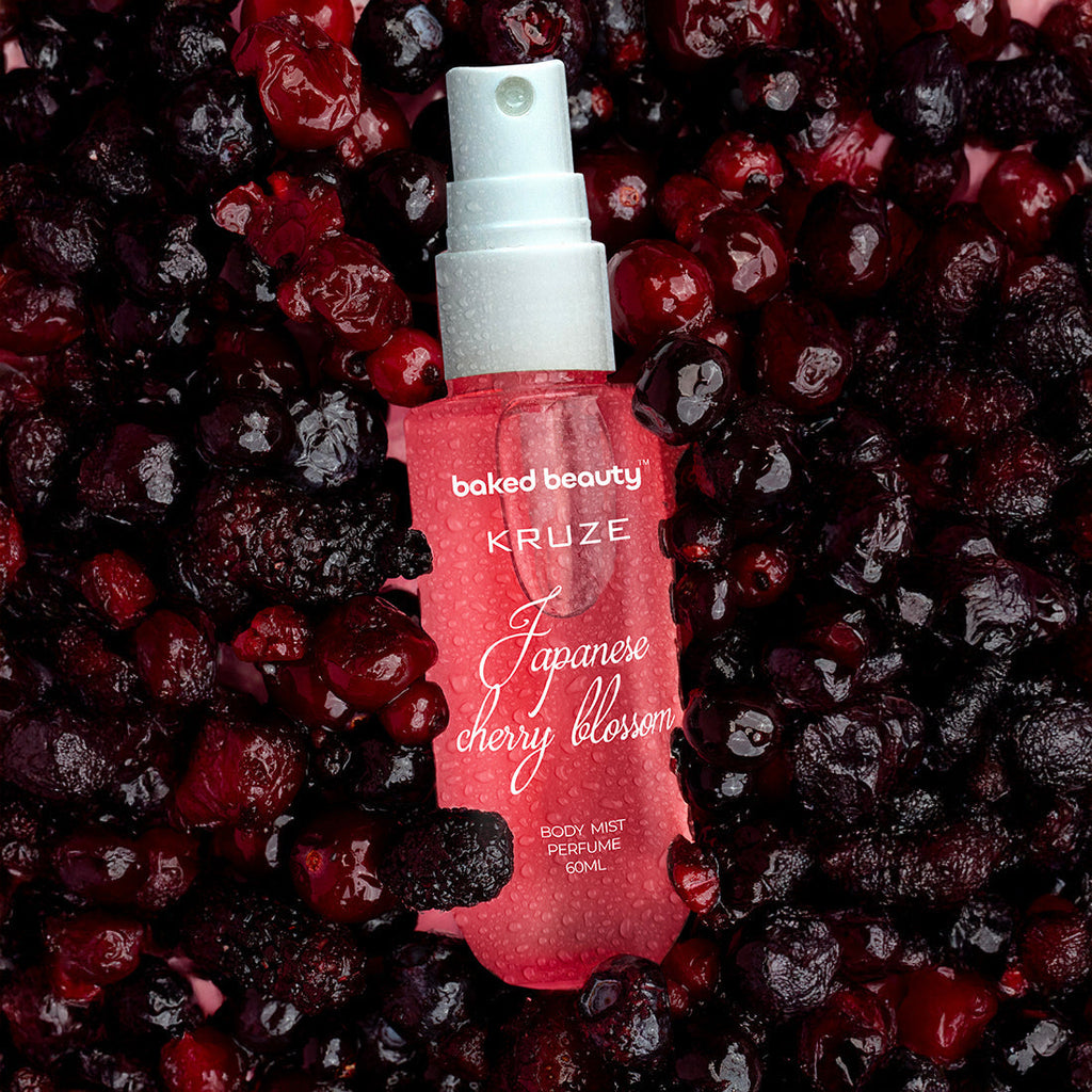 Baked Beauty Kruze Japanese Cherry Blossom Body Mist | Grocsy