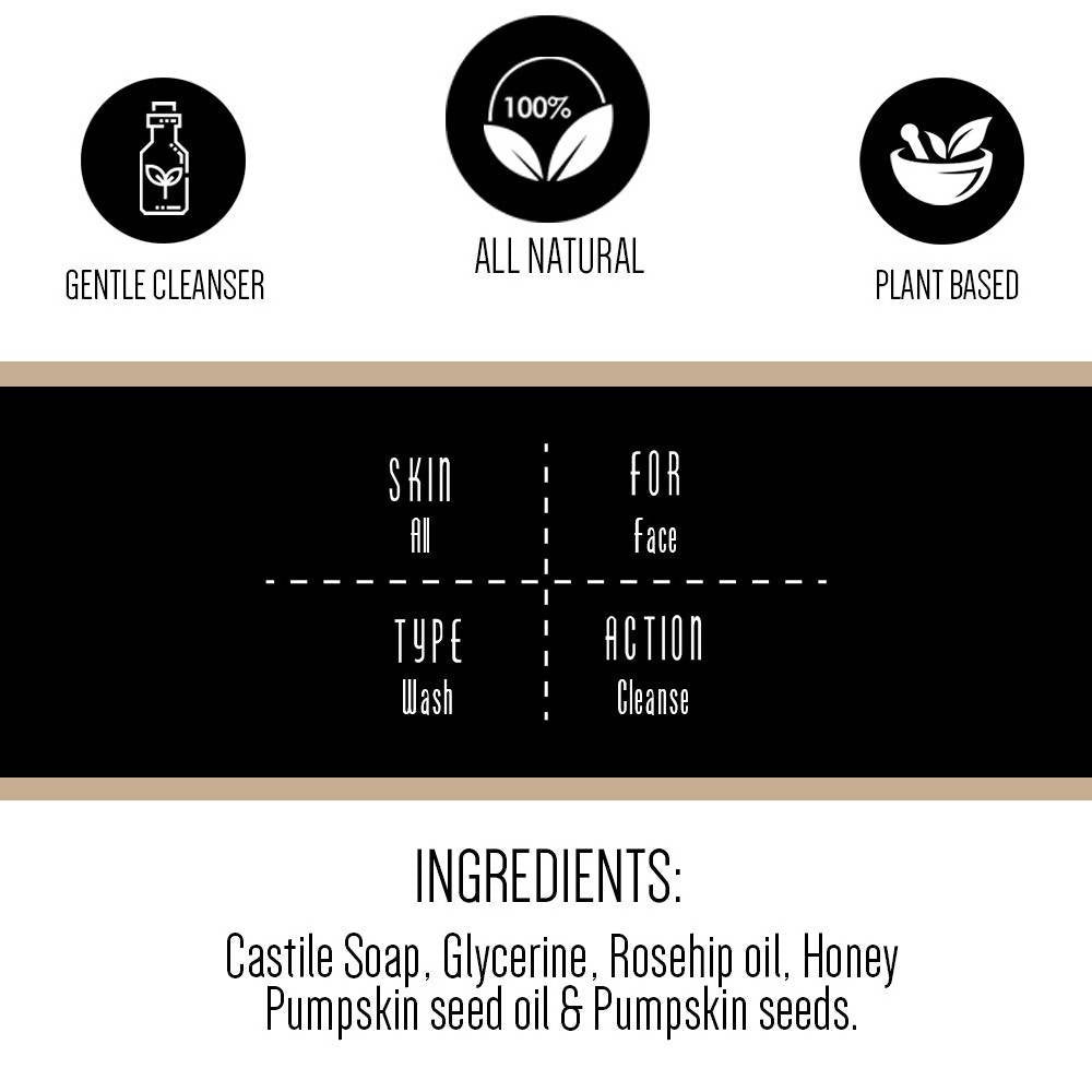 Gulnare Skincare Pumpskin Face Wash | Grocsy