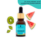 Pilgrim 2% Hyaluronic Acid Hydration Super Serum With Kiwi & Watermelon Extracts For Hydrated Skin - Korean Skin Care | Grocsy