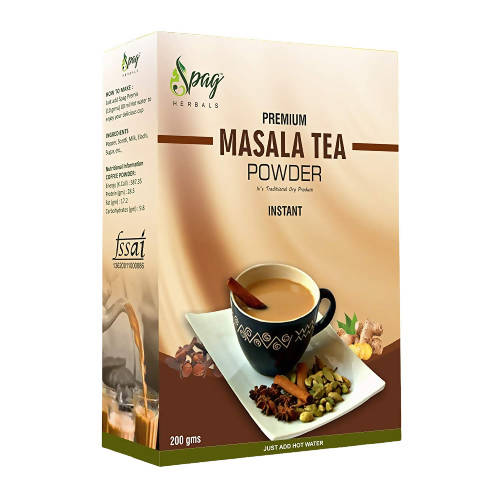 Spag Herbals Premium Instant Masala Tea Powder | Grocsy