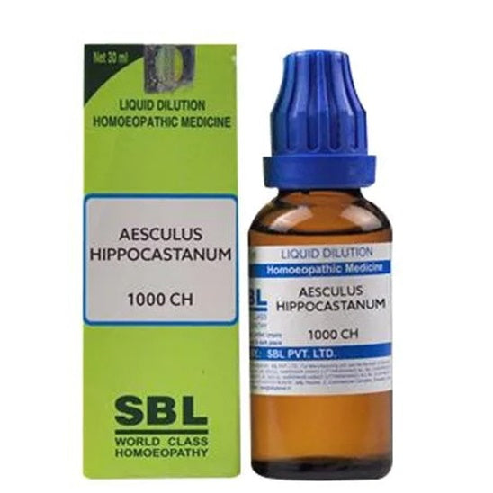 SBL Homeopathy Aesculus Hippocastanum Dilution | Grocsy