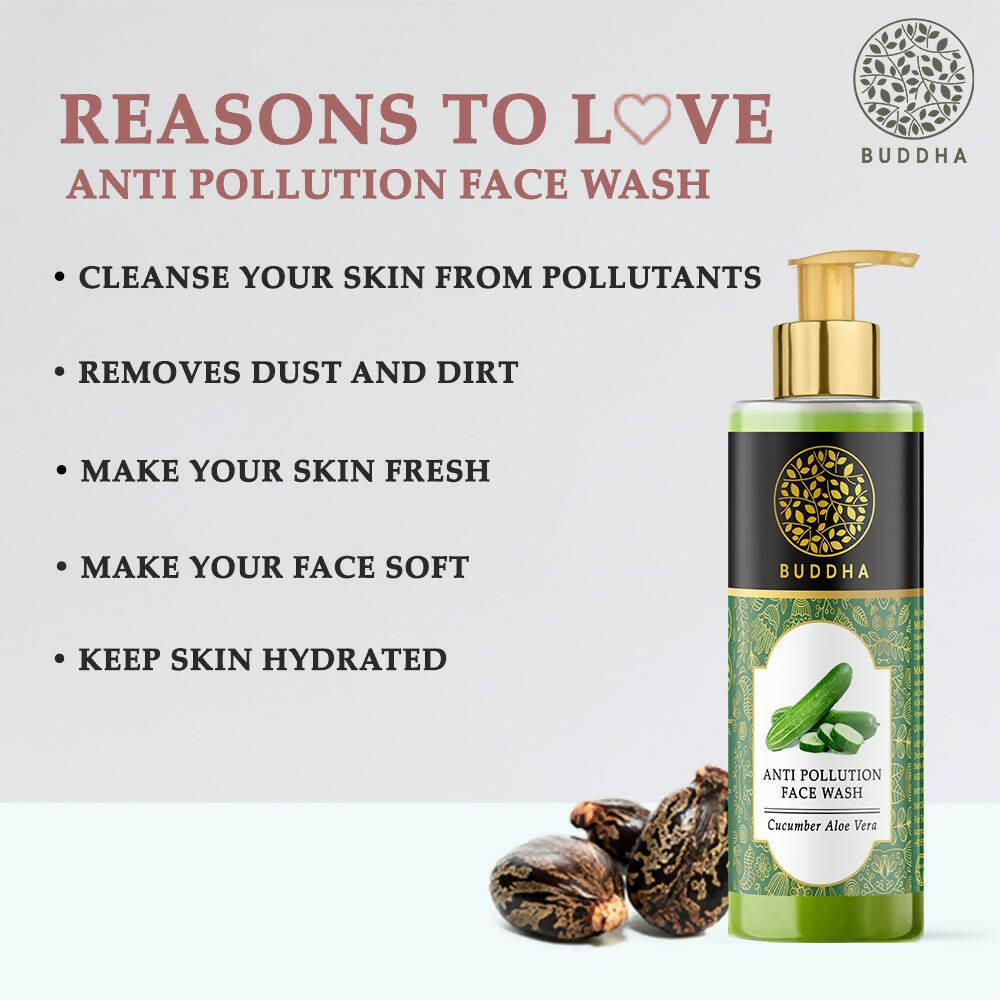 Buddha Natural Anti Pollution Face Wash | Grocsy