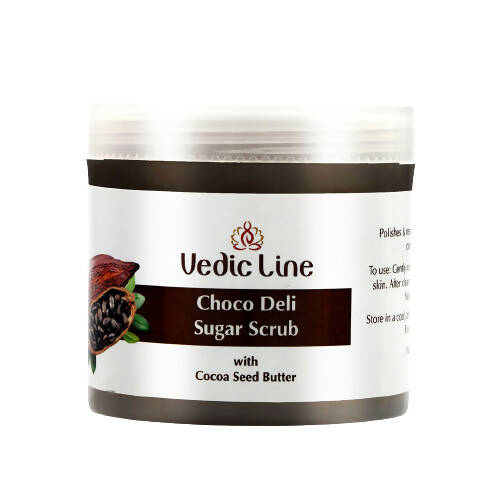 Vedic Line Choco Deli Sugar Scrub | Grocsy