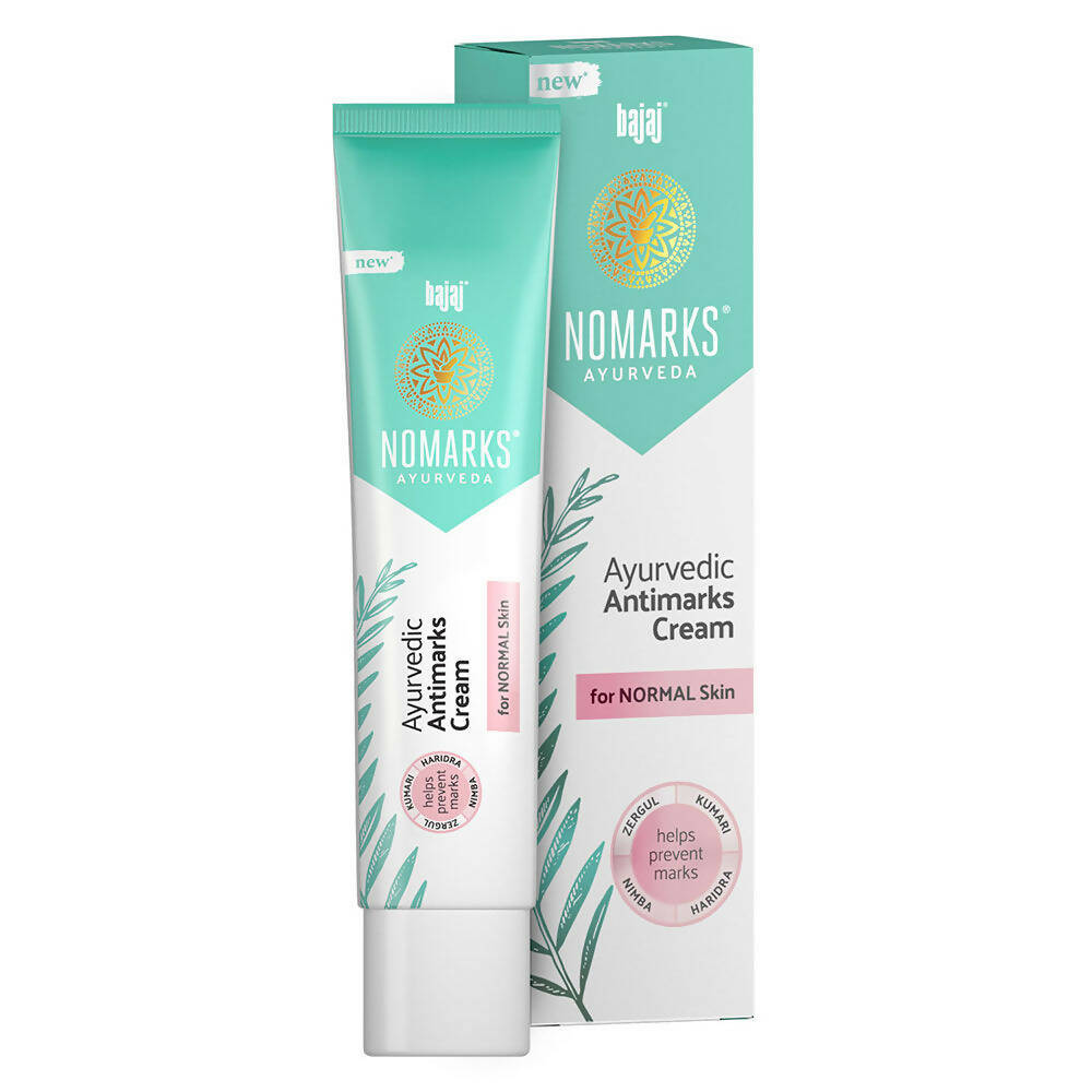 Bajaj Nomarks Ayurvedic Antimarks Cream For Normal Skin | Grocsy
