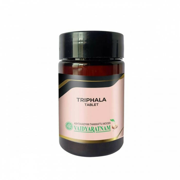 Vaidyaratnam Triphala Tablets | Grocsy