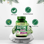 Himalayan Organics Biotin 10000 Mcg with Keratin, Amino Acids & Multivitamin Tablets | Grocsy