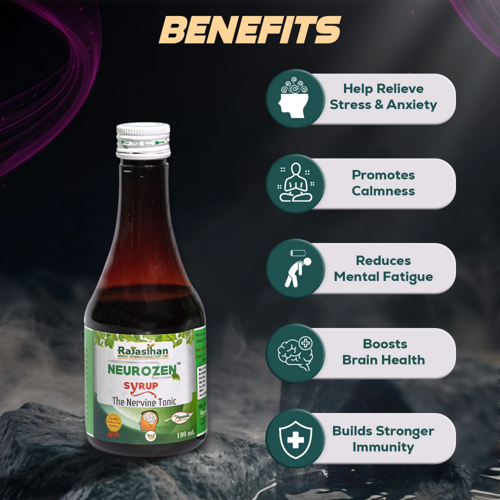 Rajasthan Herbals Neurozen Syrup | Grocsy