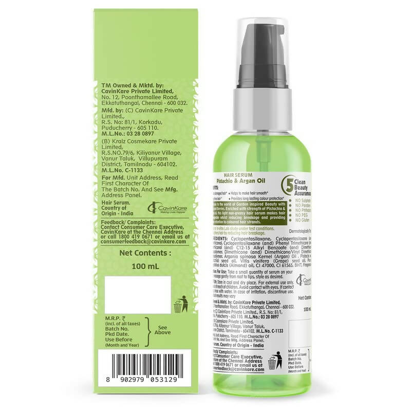 Buds & Berries Colour Protectant Hair Serum With Pistachio And Argan Oil | Grocsy