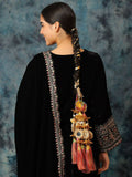 Ruby Raang Colorful Gold Work Parandi | Grocsy