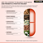 HappyMind Botanicals Positive Vibes Only Veg Tablets