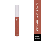 Zayn & Myza Stay Matte Liquid Lip Color - 11 Nude Sunset | Grocsy