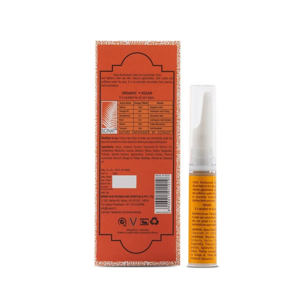 Inatur Kumkumadi Under Eye Serum | Grocsy