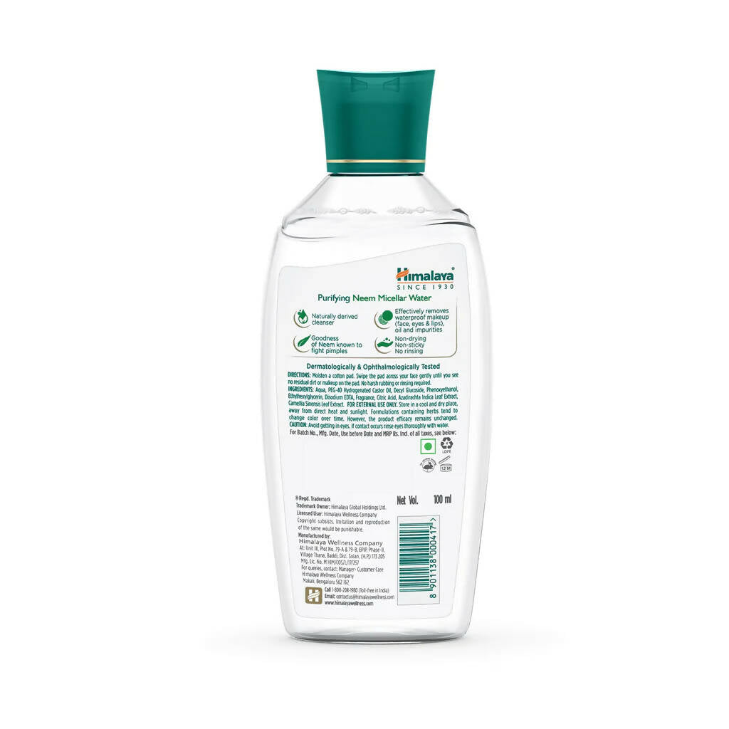 Himalaya Herbals Purifying Neem Micellar Water | Grocsy