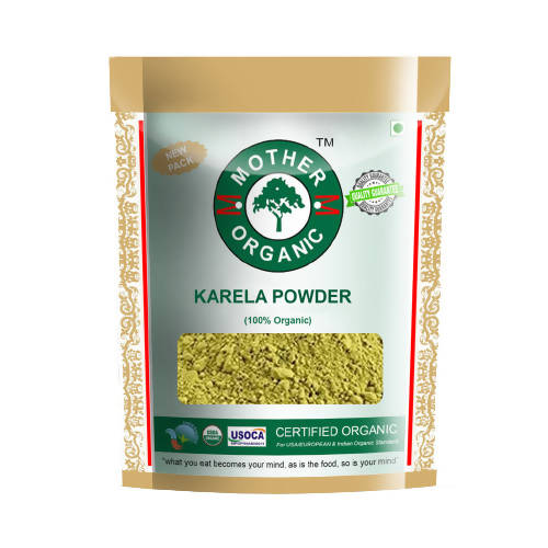 Mother Organic Karela Powder (Bitter Guard) | Grocsy
