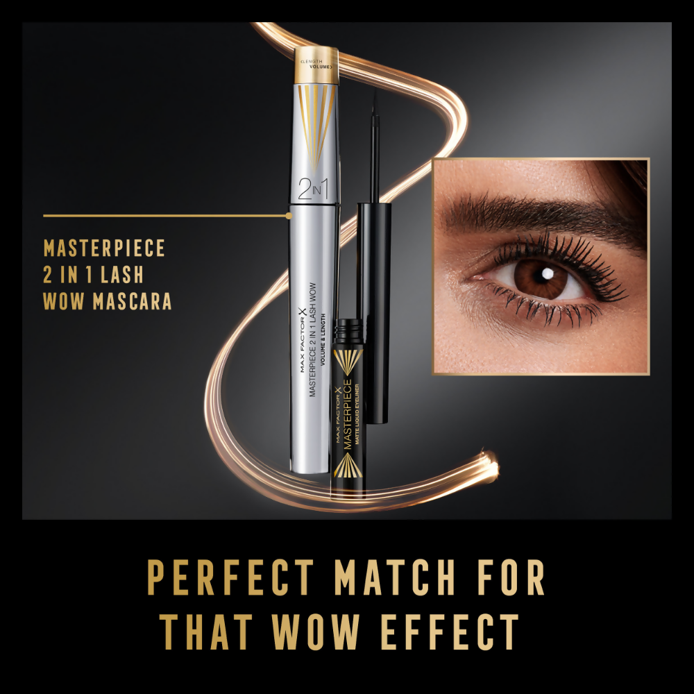 Max Factor Masterpiece Matte Liquid Eyeliner - Charcoal | Grocsy