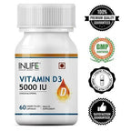 Inlife Vitamin D3 5000 IU Capsules With Gelatin | Grocsy