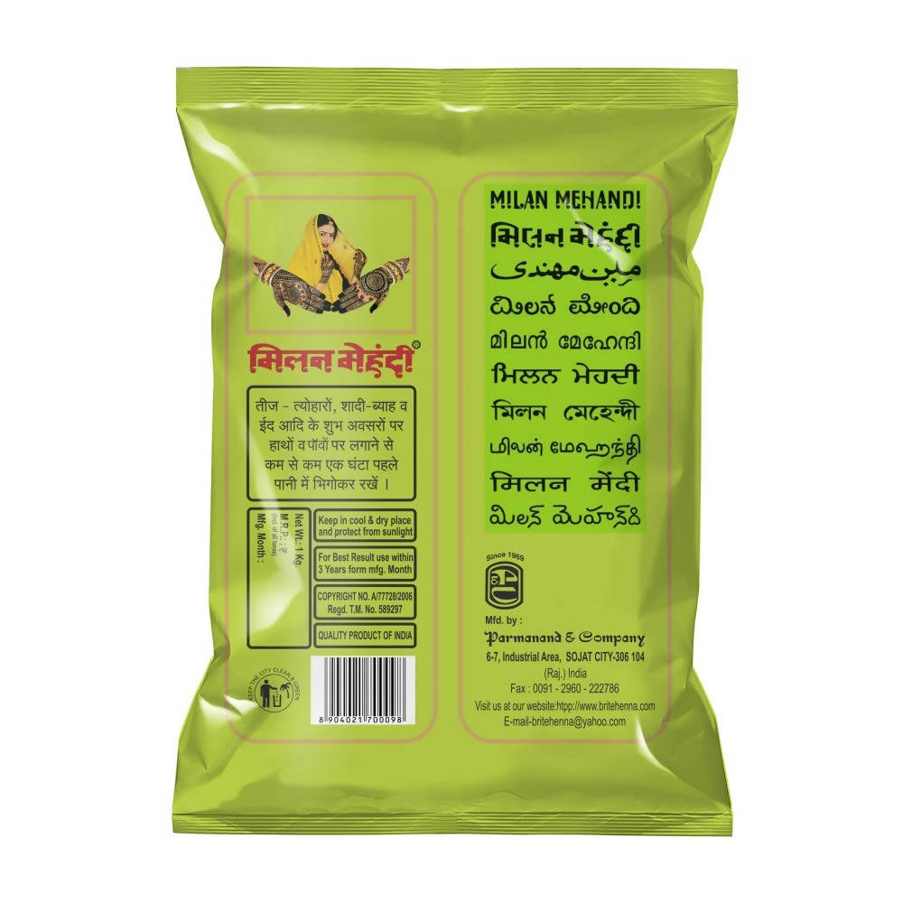 Milan Mehandi (Green) | Grocsy