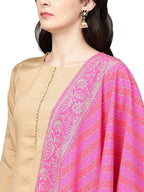 Ahalyaa Women's Faux Silk Kurta Pant Set with Traditional Bandhini Print Dupatta | Grocsy