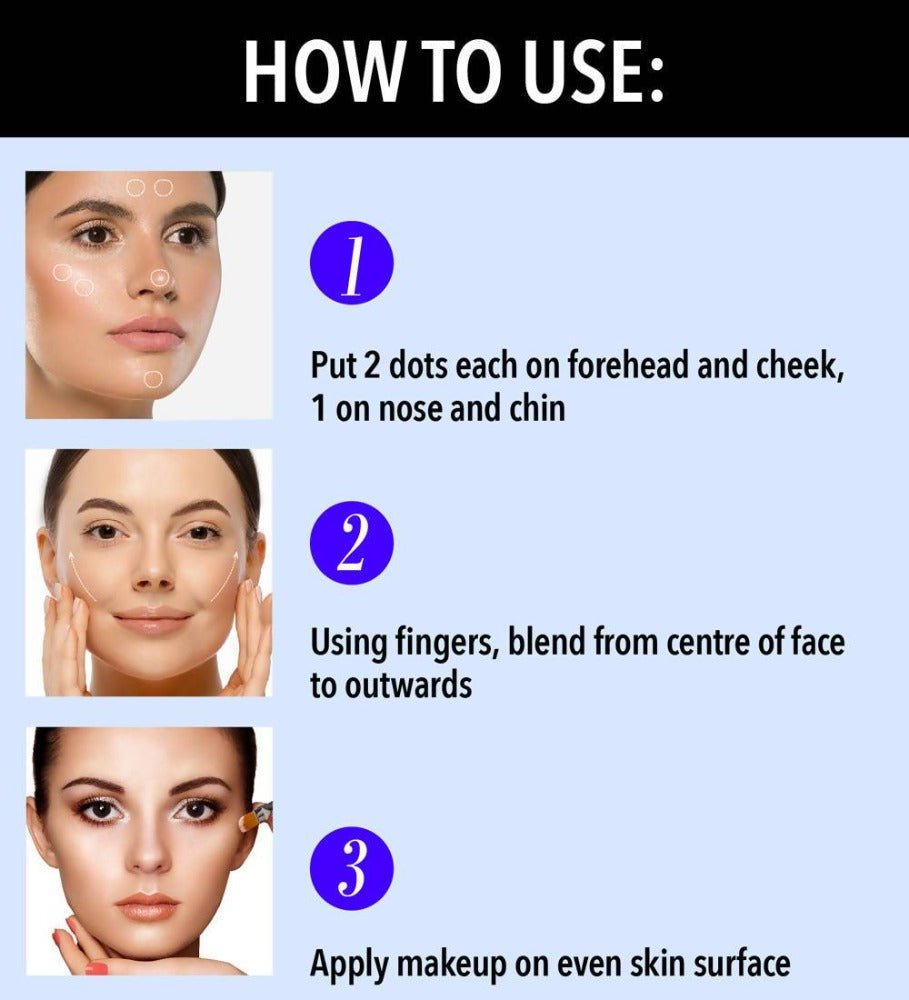 Blue Heaven Oil Free Flawless Makeup Base Primer | Grocsy