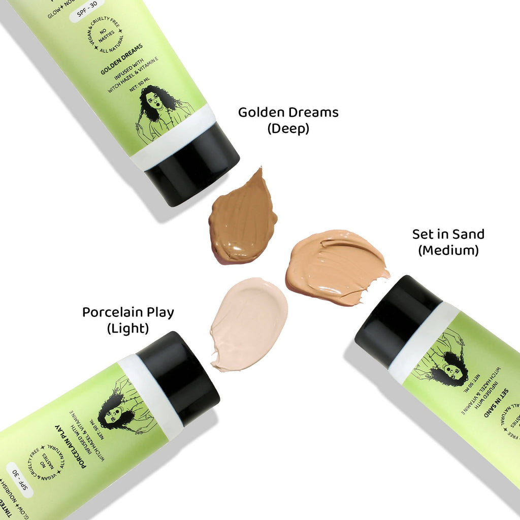Elitty All About That Base Tinted BB Cream with SPF 30 - Golden Dreams (Deep) | Grocsy
